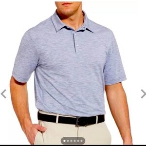 Walter Hagen Golf Polo Shirt Tennis Short Sleeve Collared Top Navy Striped S NWT